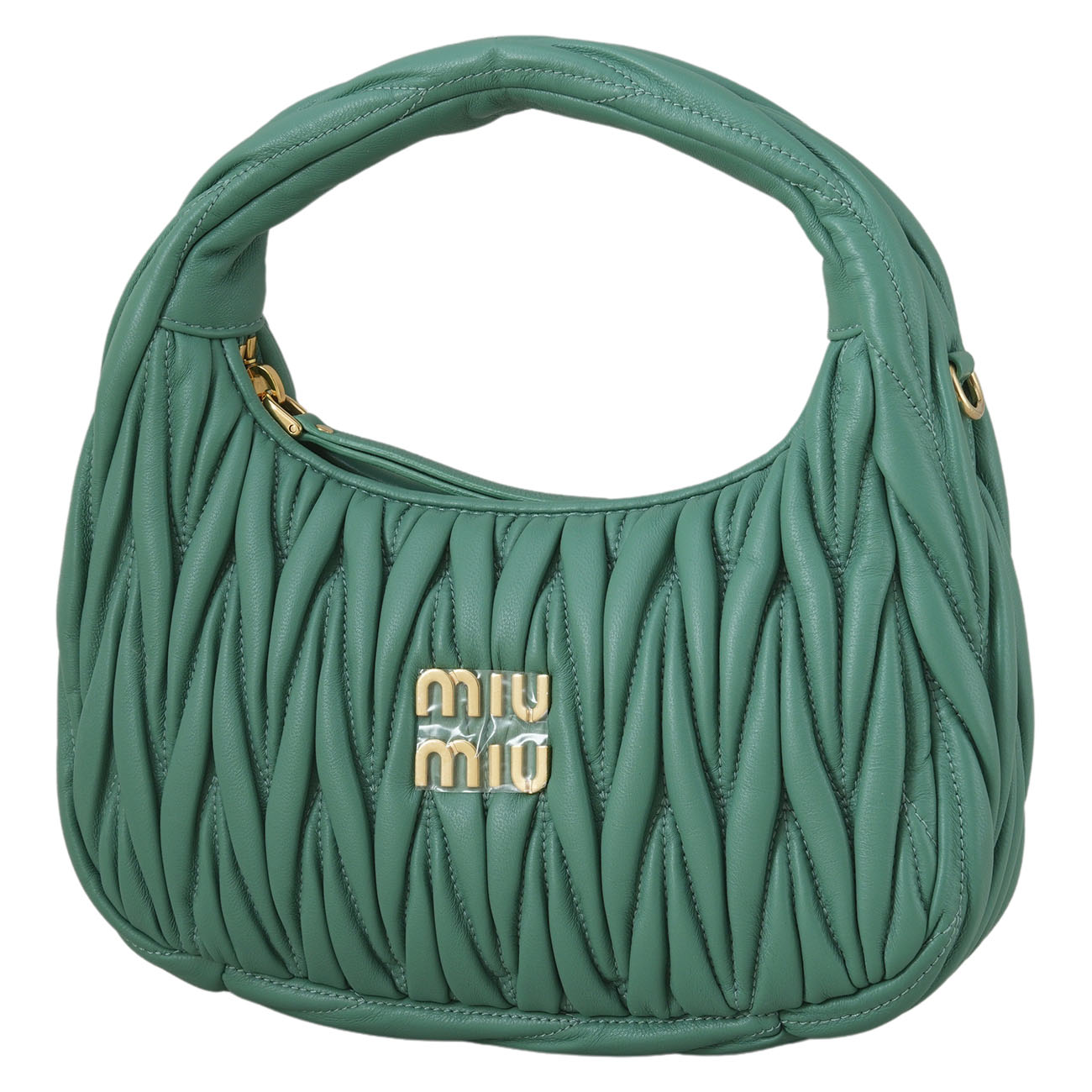 MIU MIU(USED)미우미우 5BC125 완더 마틀라세 호보백